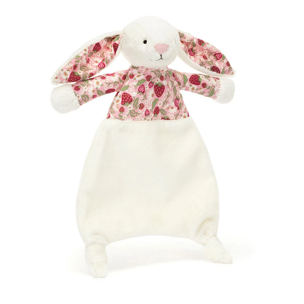 Doudou, Blossom Cream Bunny 'Berry' Comforter
