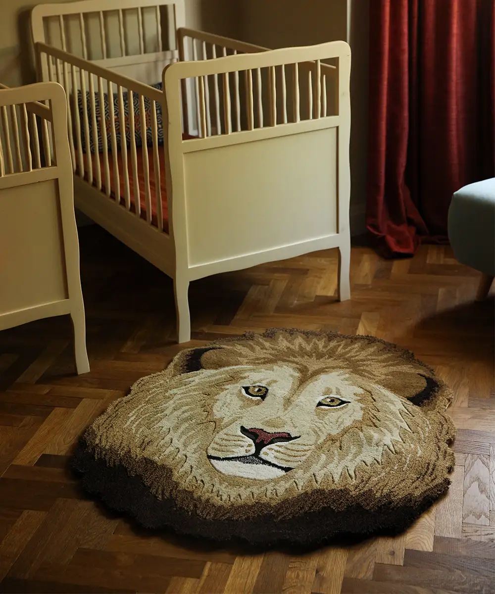 Tapis Tete de Lion