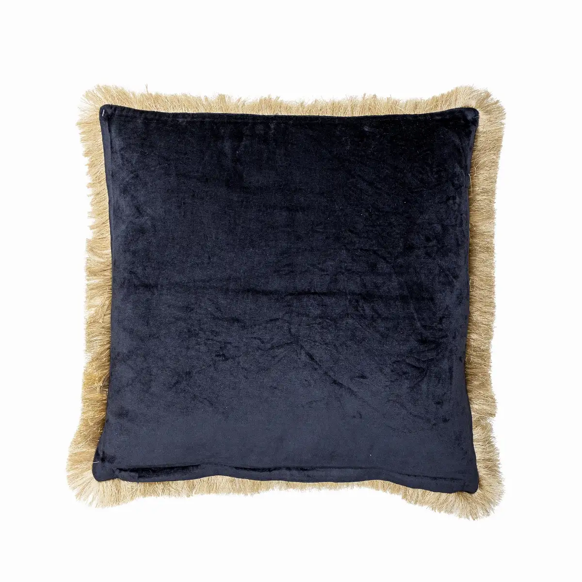 Coussin en velour de coton