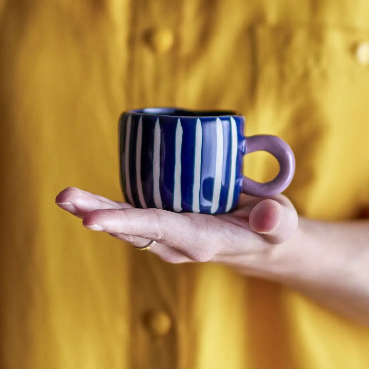 Tasse mini bleu