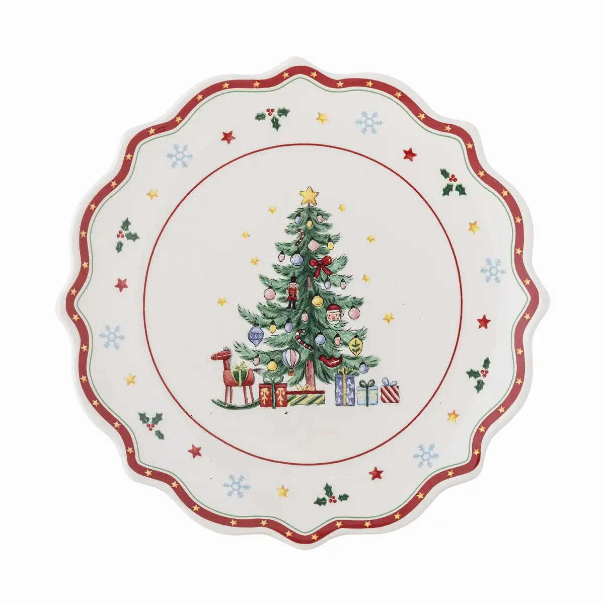 Vaiselle de Noël, Petite assiette