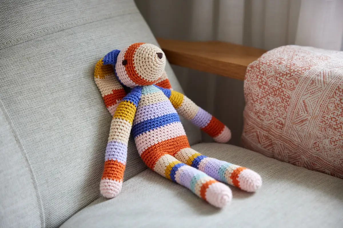 Peluche en Crochet Lapin