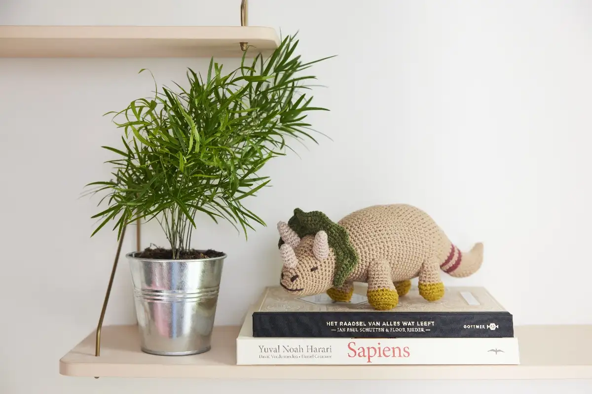 Peluche en Crochet Triceratops