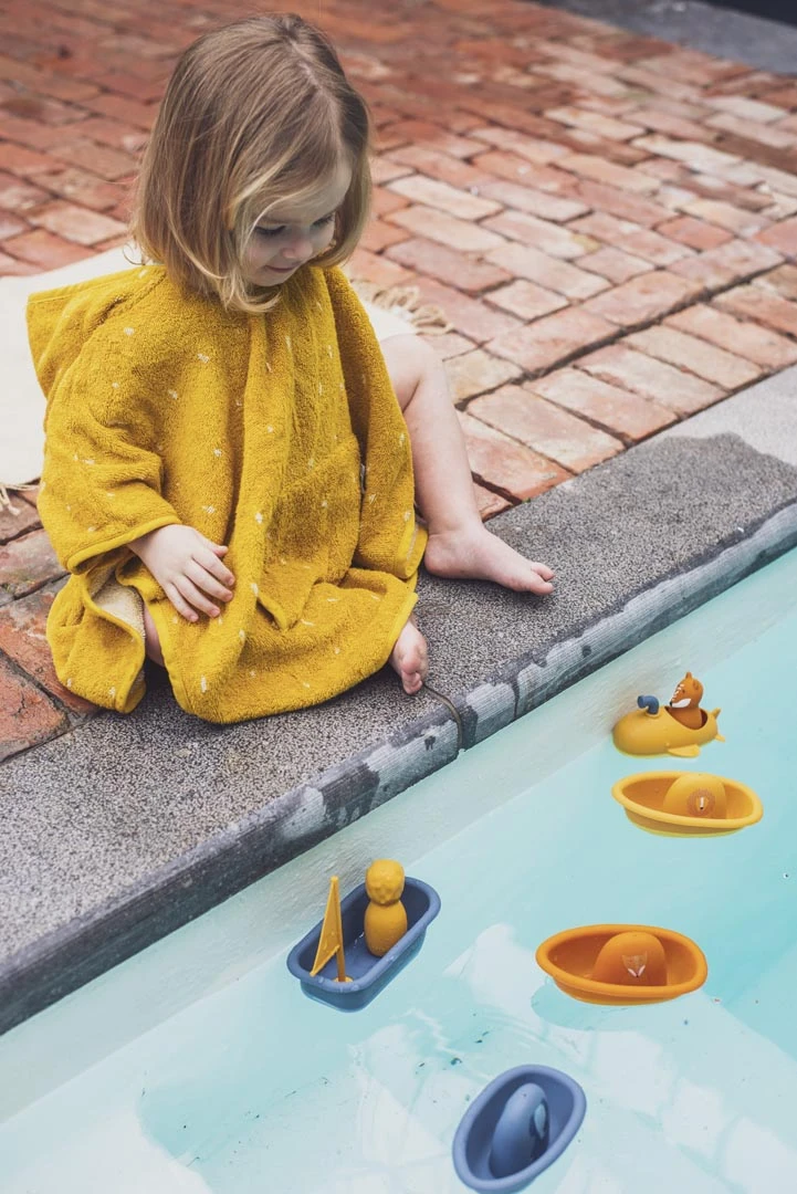 Poncho Mr Lion, Coton Biologique