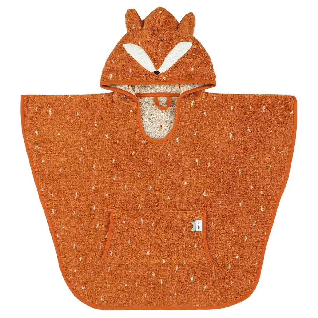 Poncho Mr Fox, Coton Biologique