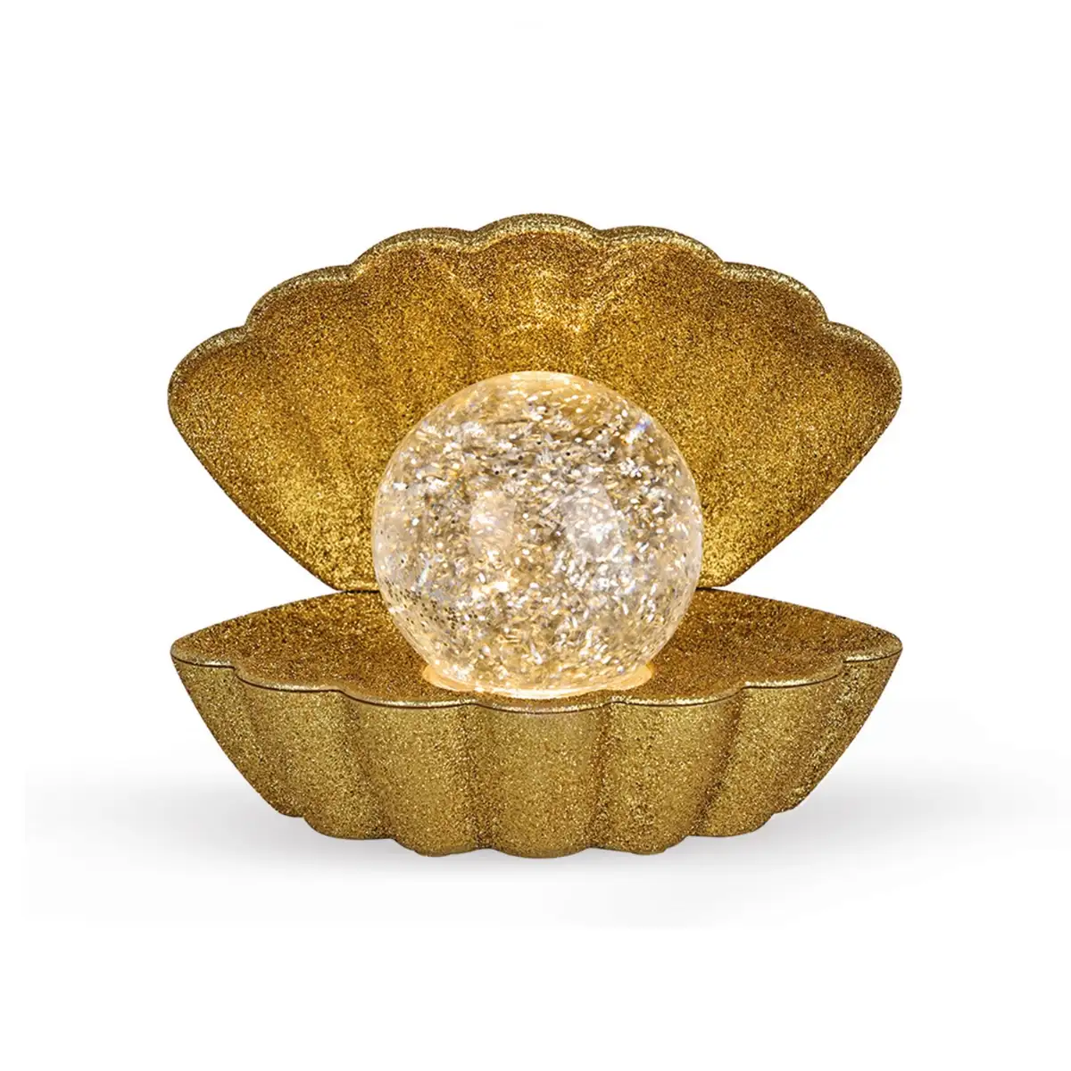 Lampe Coquillage "doré"