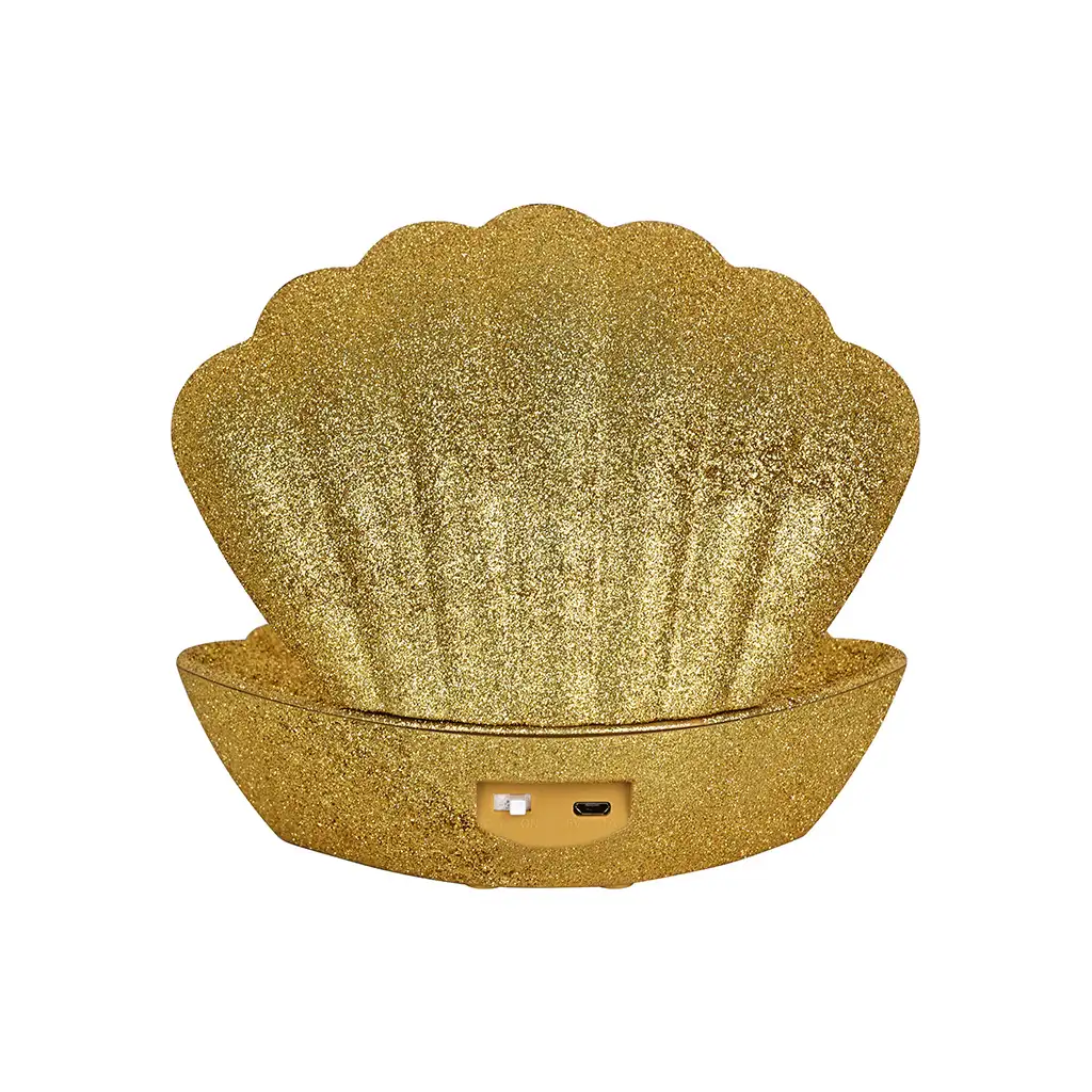 Lampe Coquillage "doré"