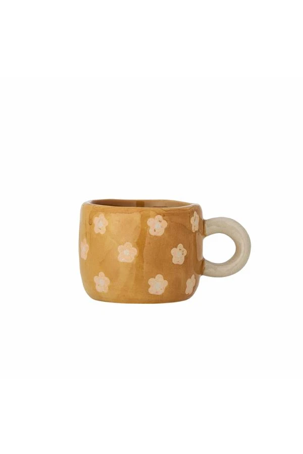 Tasse Mini, Marron Fleurs