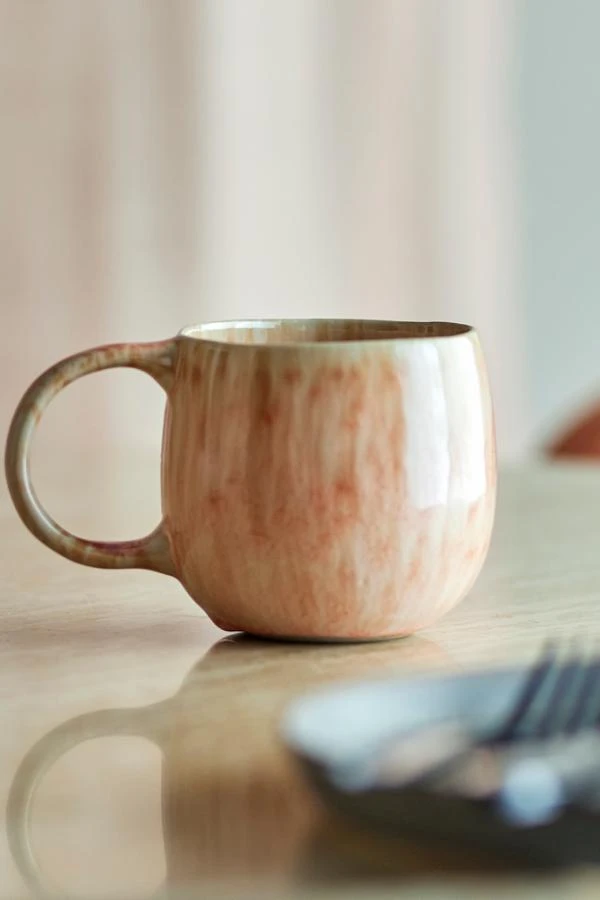 Tasse en Grès, Glaçage Brillant
