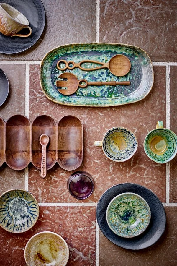 Tasse, Emaillé Jaune & Naturel