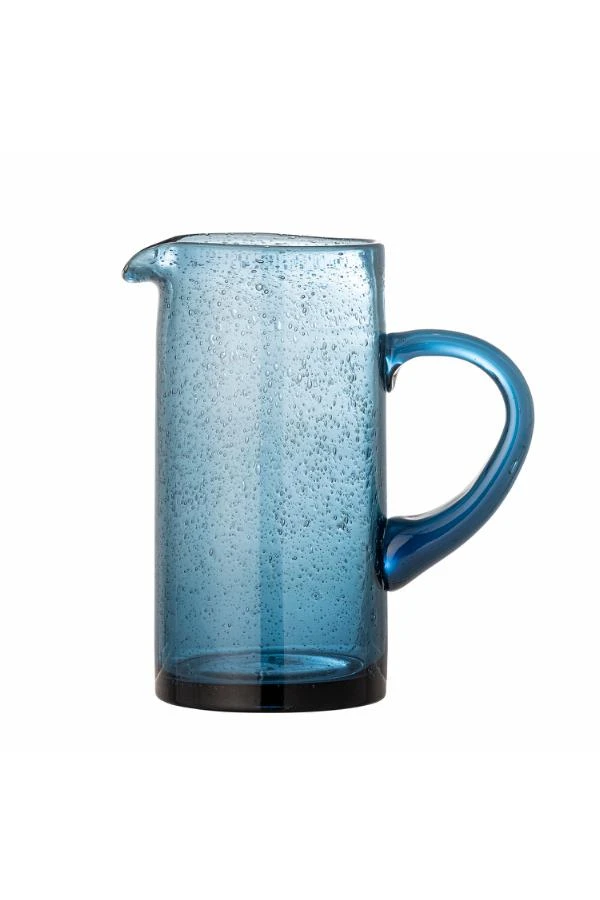 Pichet Bleu, Verre Soufflé