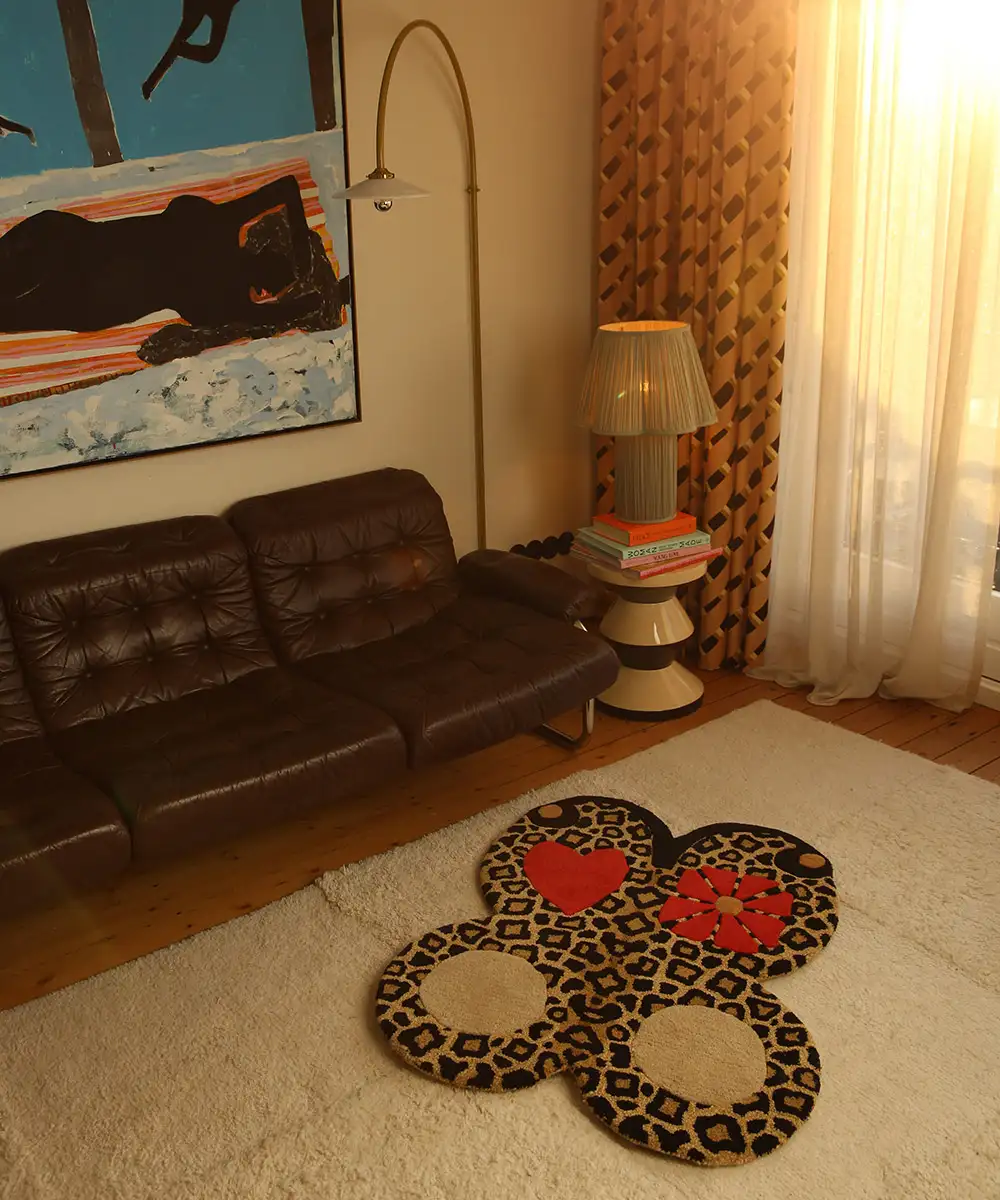 Tapis Papillon Loony Leopard Large