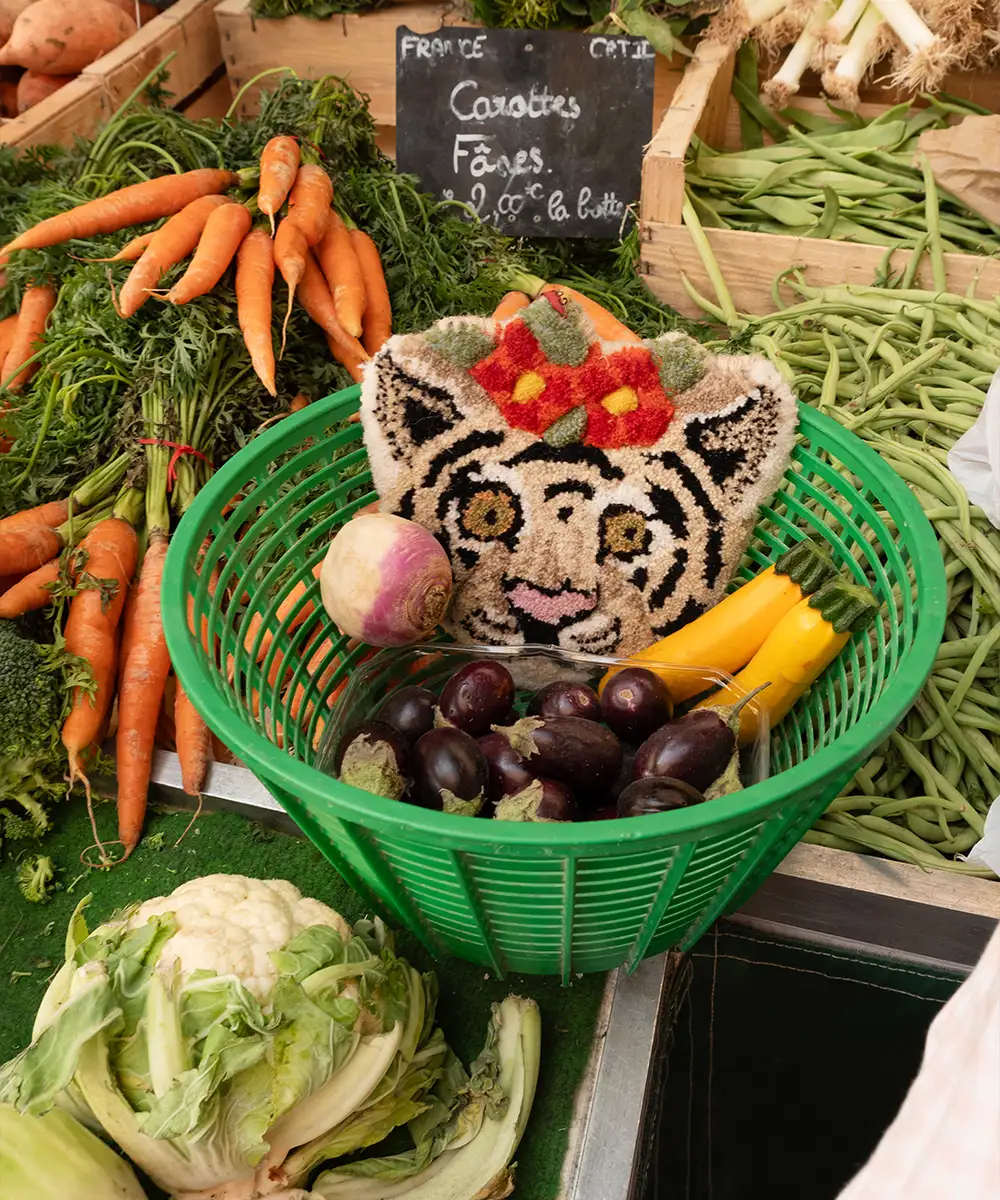 Pendentif, Tigre flowers