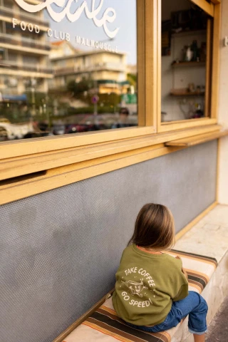 Sweat " Take Coffee" Enfant