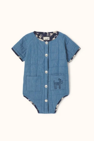 Barboteuse, Chambray