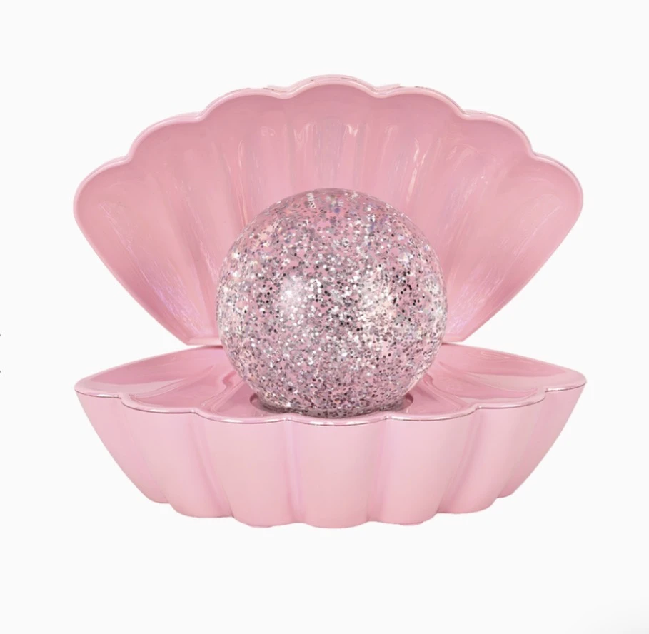 Lampe Coquillage " Rose Nacré"