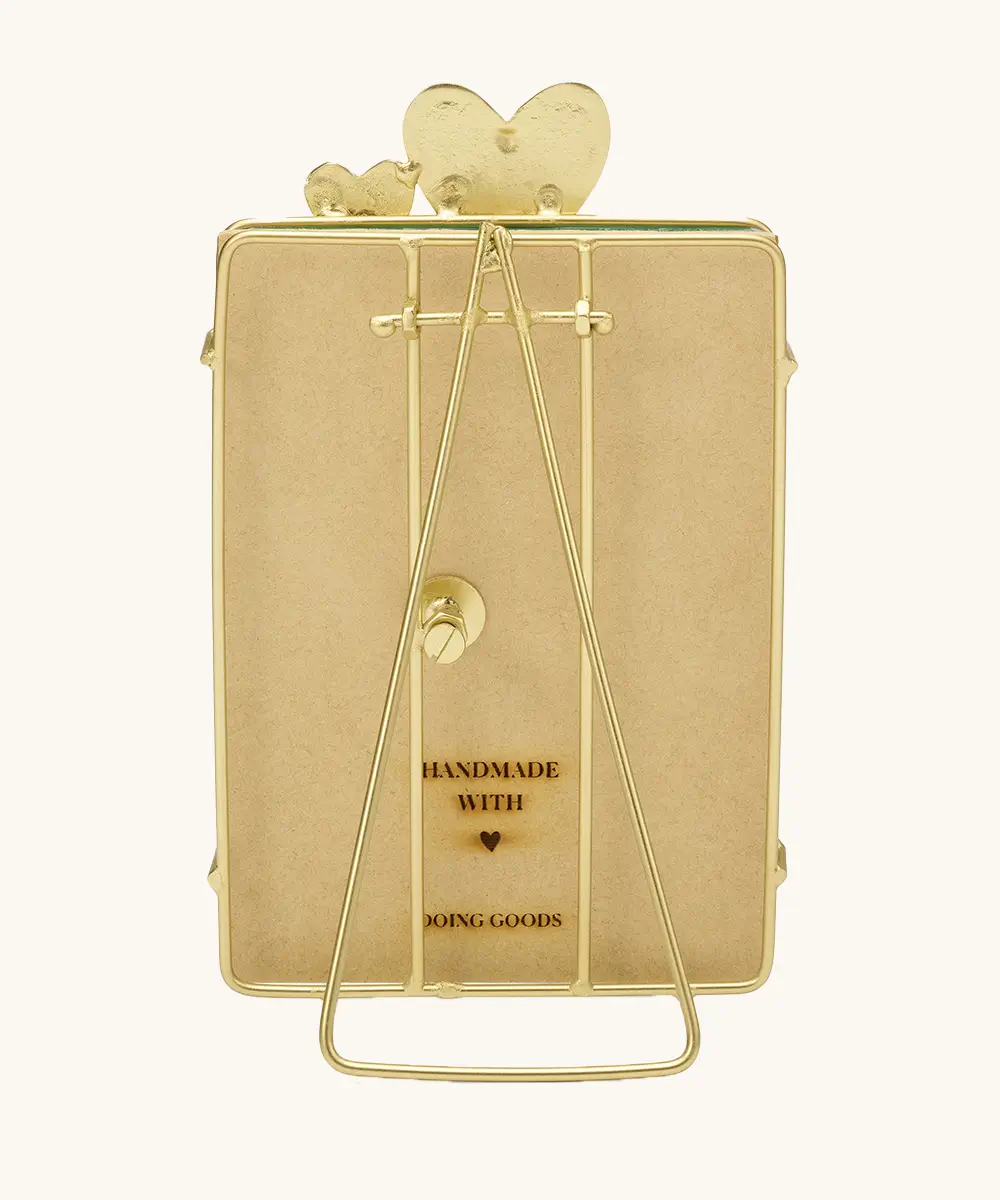 Cadre Coeur en Laiton recylcé