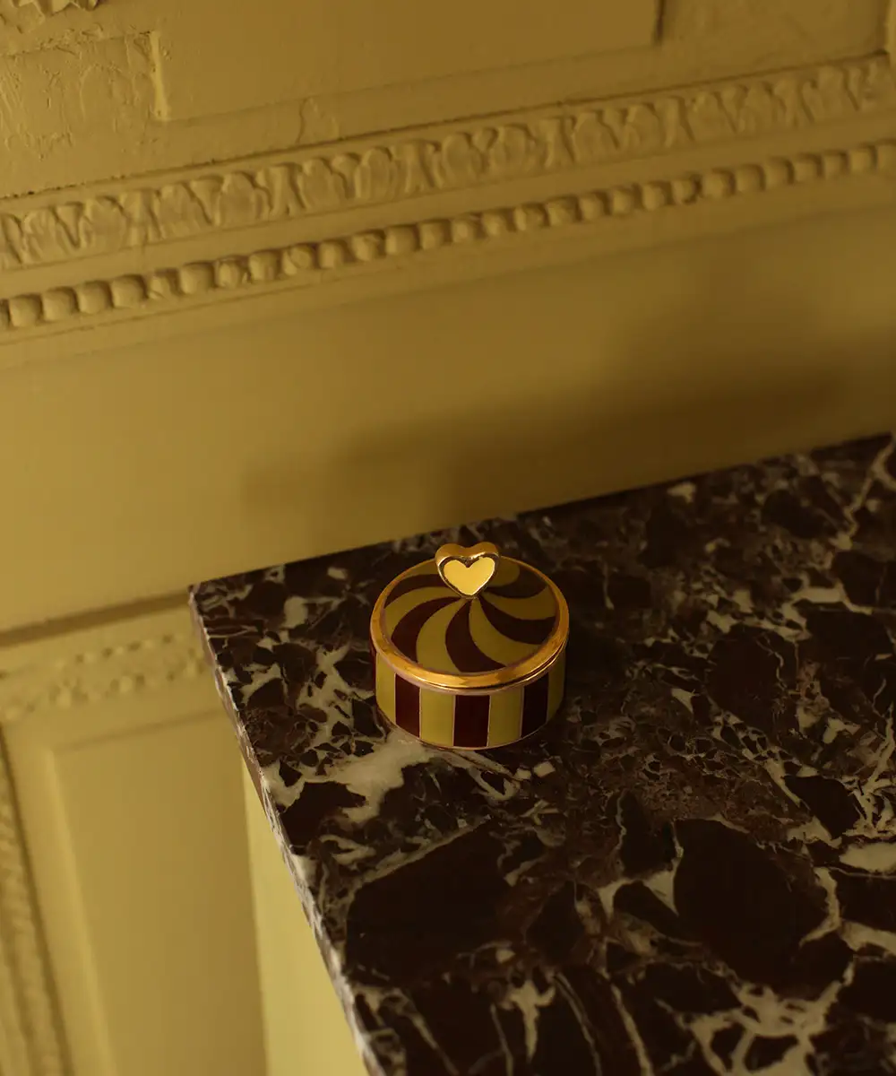 Boite Marron , Coeur