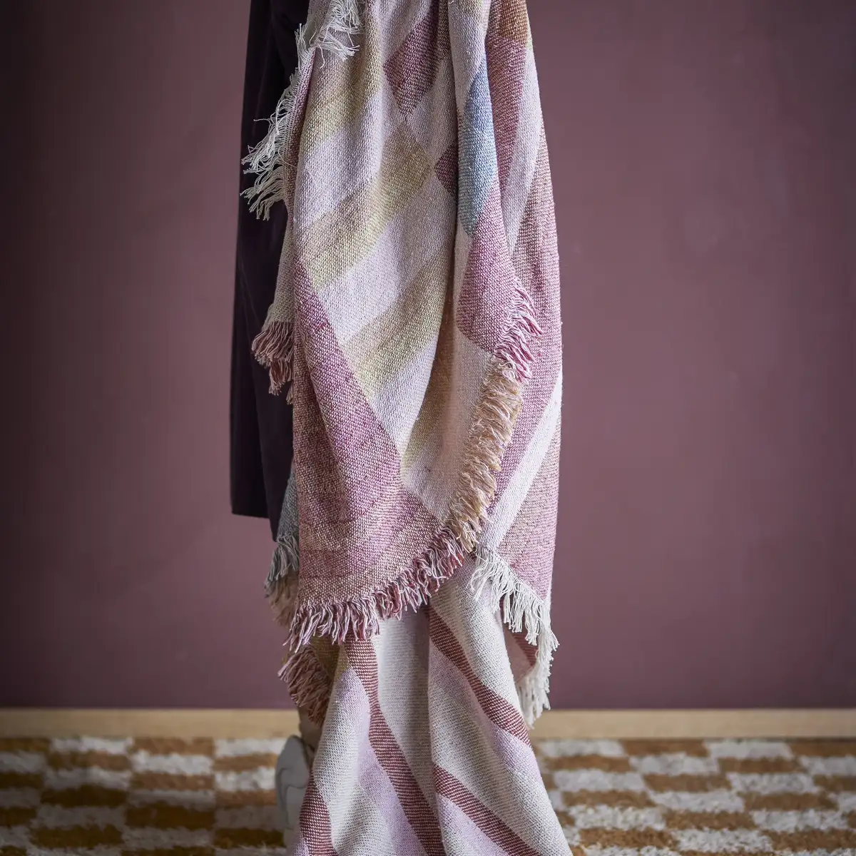 Plaid Coton Recyclé,