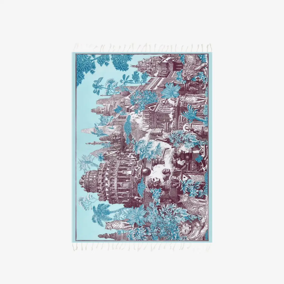 Fouta « Piranesi » Turquoise