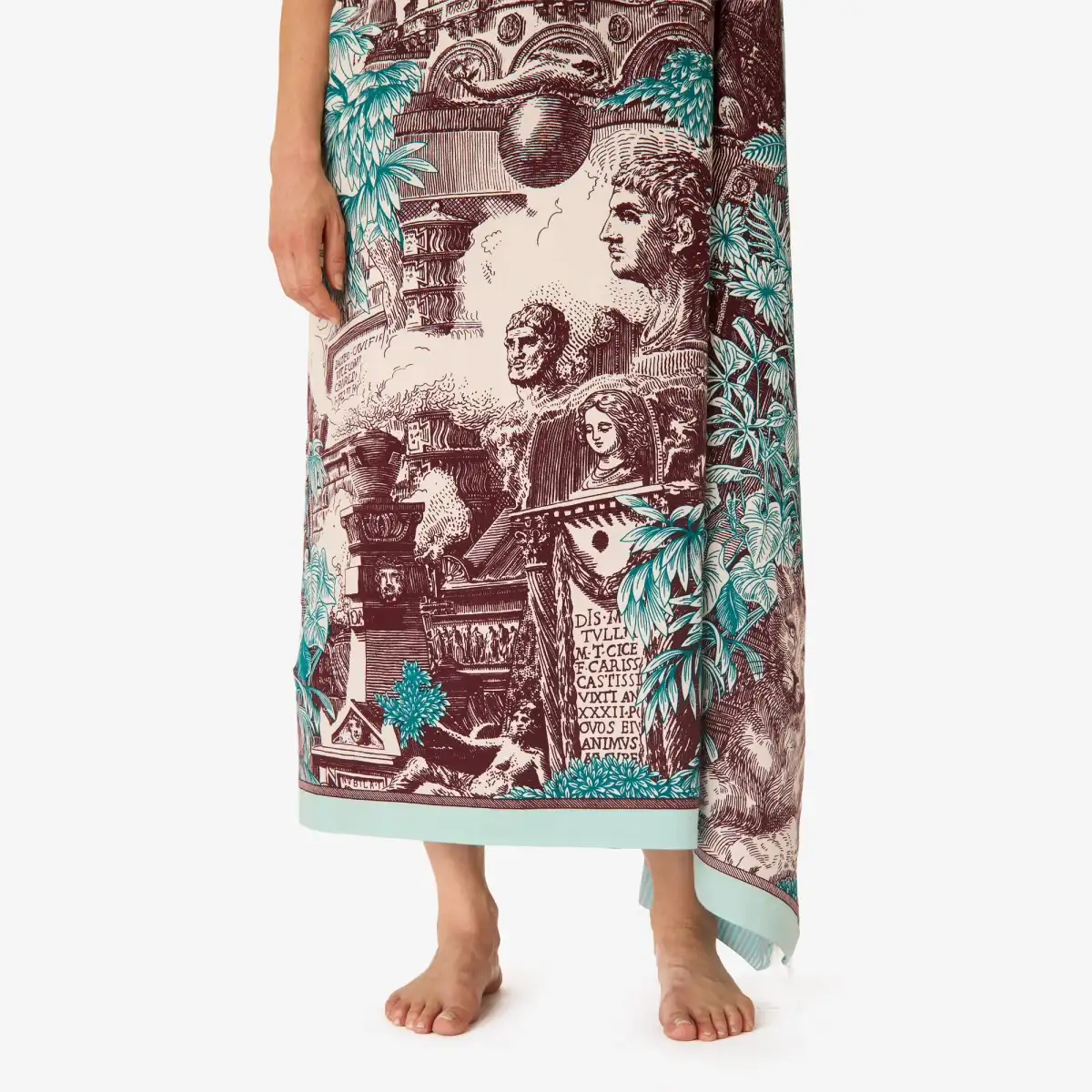 Fouta « Piranesi » Turquoise