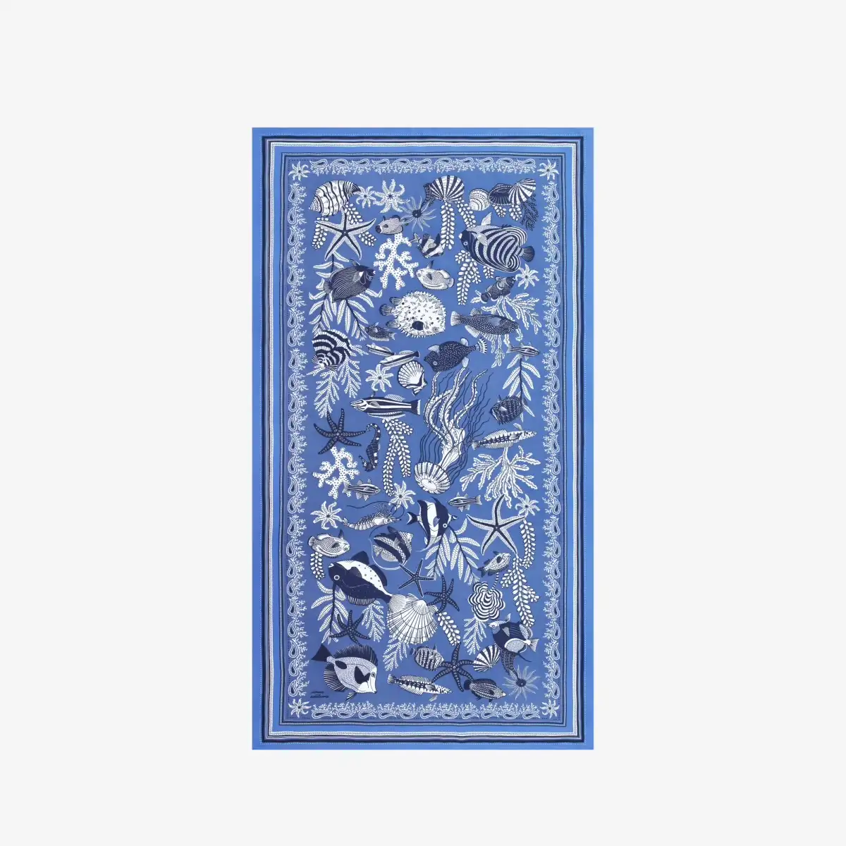 Fouta, « Neptune » bleu