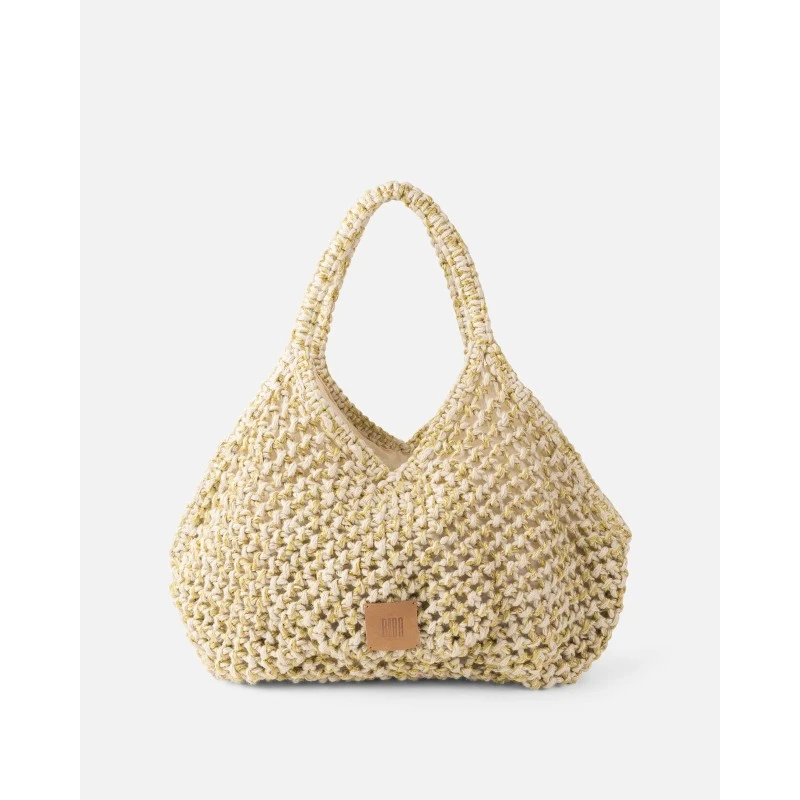 Sac Jute Lurex Coton
