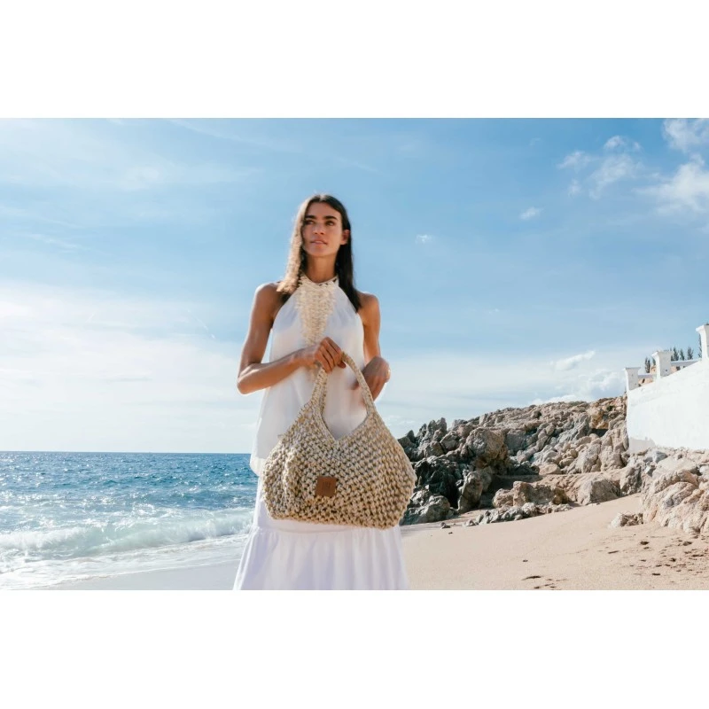 Sac Jute Lurex Coton