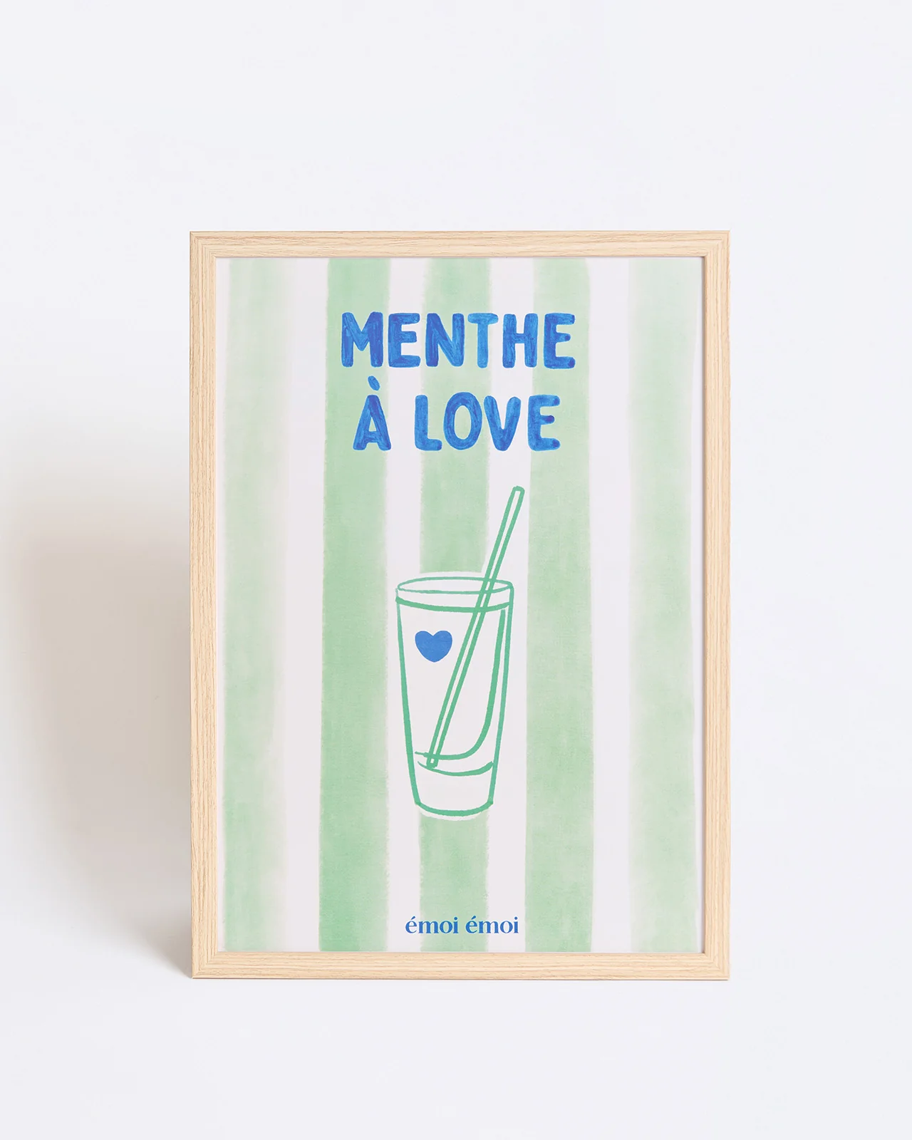 Affiche A4 " Menthe Love"